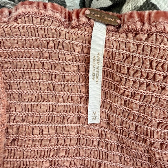 Free People Yours Truly Velvet Top - Picture 10 of 12